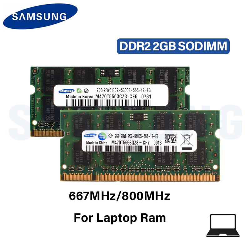 Ddr2 Ram - Laptop SAMSUNG DDR2 2GB PC2 5300S