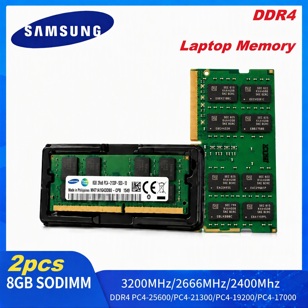 RAM Laptop Samsung DDR4 8GB SO - Ddr4 2400Mhz ulasan dan harga