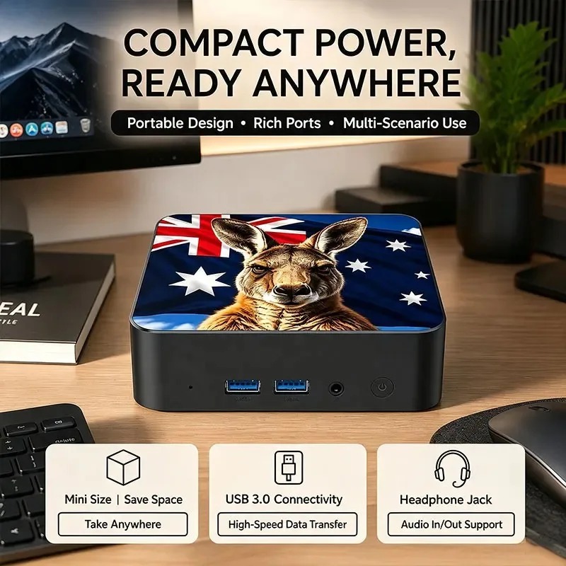 Komputer Mini PC Baru yang Tan - Ddr4 16Gb ulasan dan harga