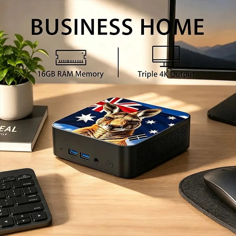Komputer Mini PC Baru yang Tan - Ddr4 16Gb ulasan dan harga