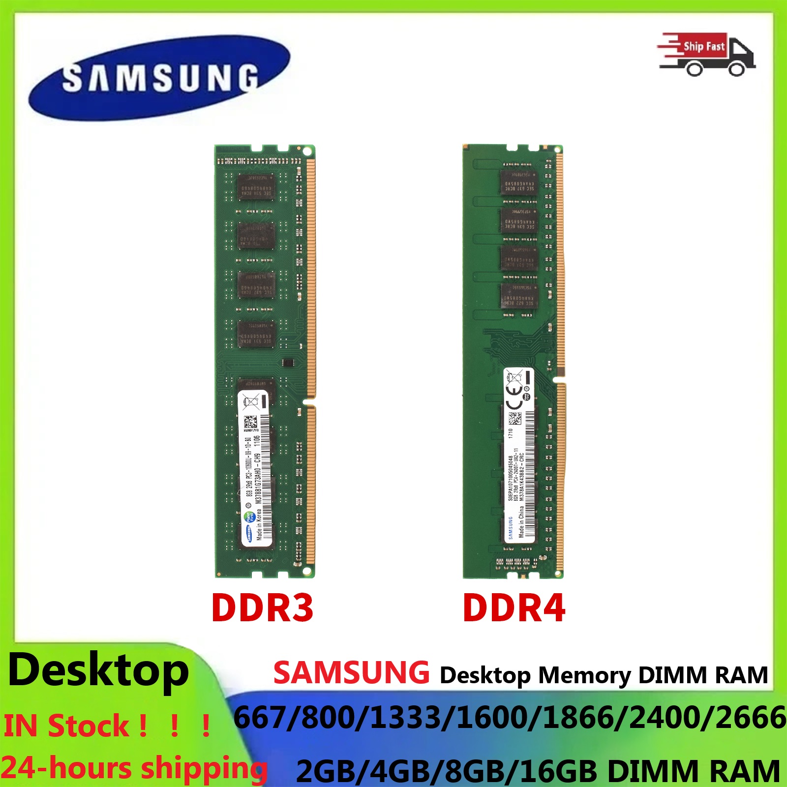 RAM Desktop SAMSUNG DIMM Memor - Ddr4 3200 16Gb ulasan dan harga