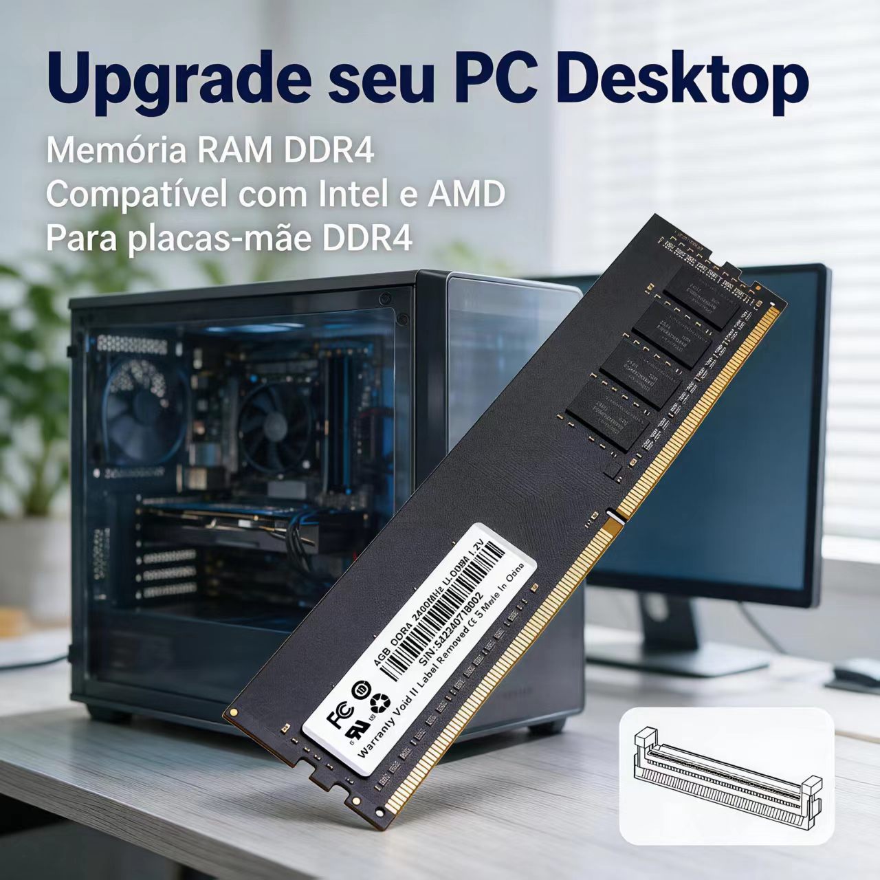 RAM DDR4 4GB 8GB 2400MHz Memor - Ddr4 3200 16Gb ulasan dan harga