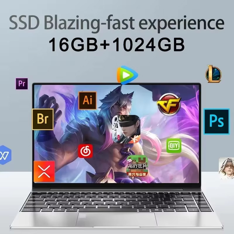 Laptop Portabel Intel N95 15.6 - Ddr4 16Gb ulasan dan harga