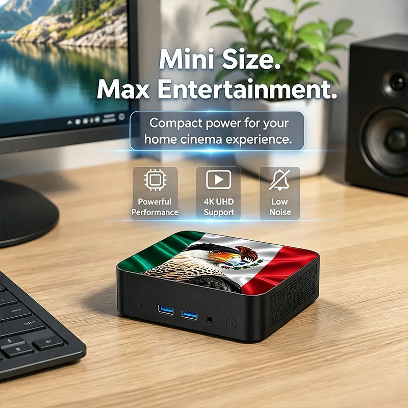 Mini PC Bertema Bendera Meksik - Ddr3 Ram ulasan dan harga