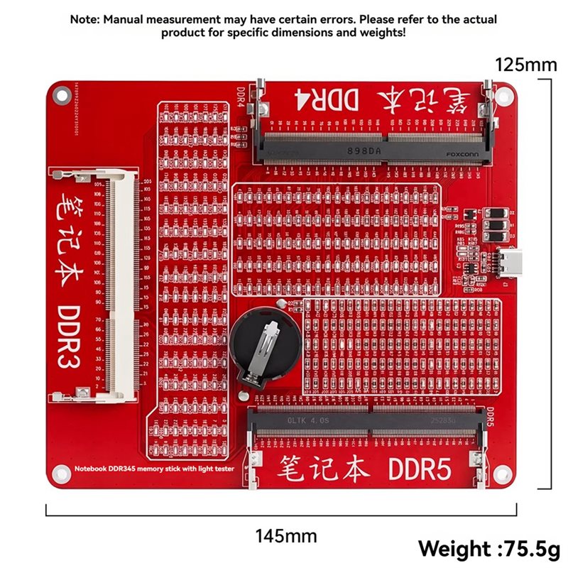 SCLS DDR3/4/5 Alat Penguji Mem - Ram Memory Module ulasan dan harga