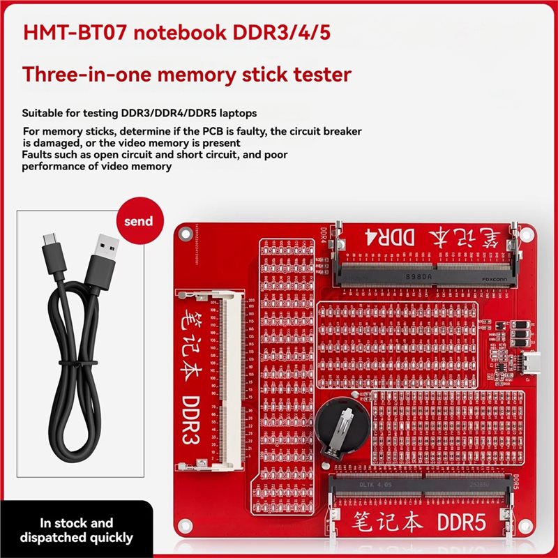 SCLS DDR3/4/5 Alat Penguji Mem - Ram Memory Module ulasan dan harga