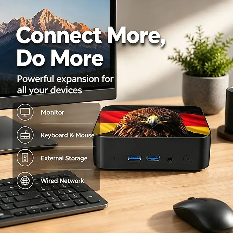 2026 Mini PC Komputer Portabel - Ddr4 16Gb ulasan dan harga